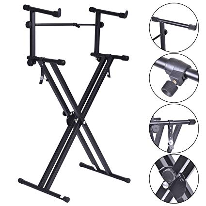 Double Keyboard Stand